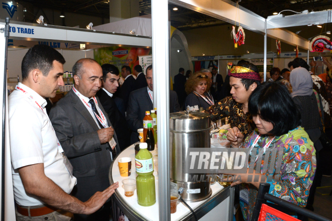 22nd Azerbaijan International Food Industry Exhibition and 10th Anniversary Azerbaijan International Agriculture Exhibition. Azerbaijan, Baku, 19 May 2016